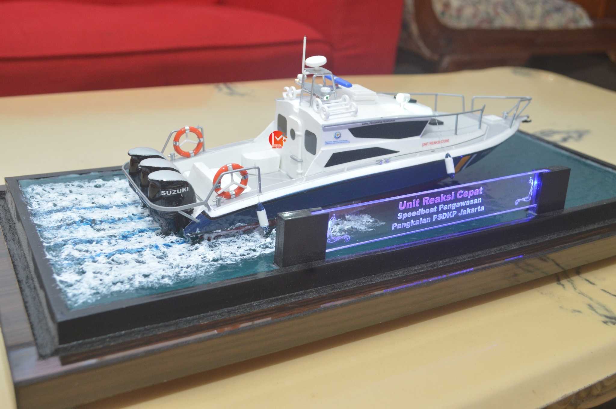 Miniatur Kapal Survey Boat