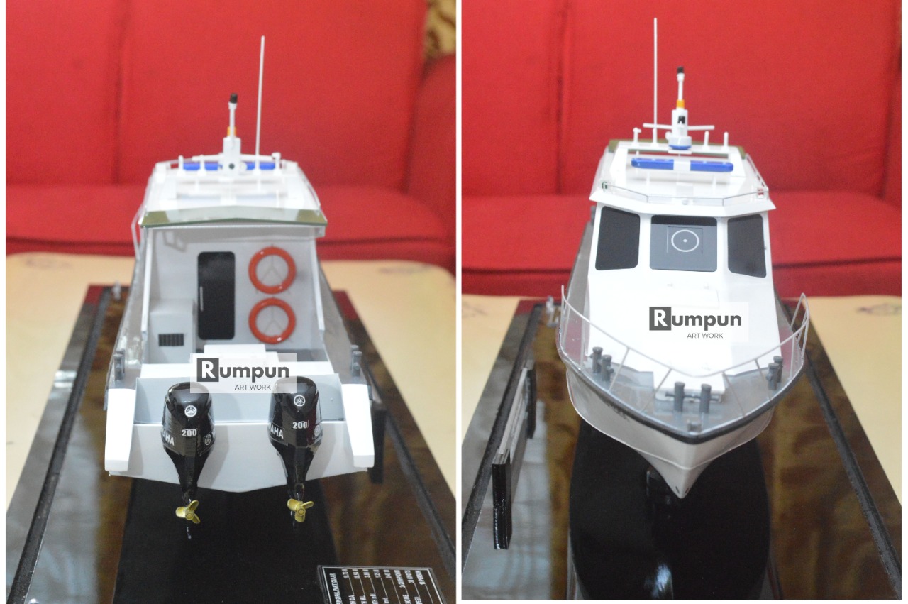 Miniatur Kapal Survey Boat